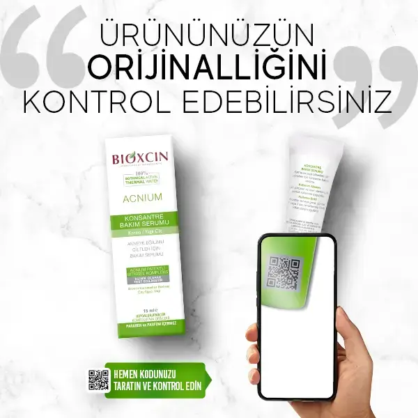 bioxcin acnium konsantre bakım serumu