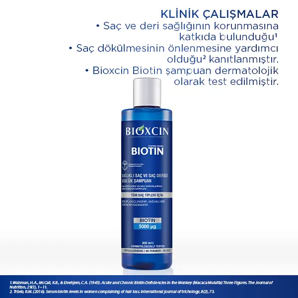 bioxcin biotin günlük saç şampuanı