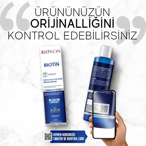 bioxcin biotin günlük saç şampuanı