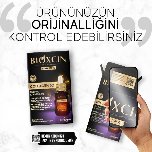 bioxcin collagen serum orijinallik