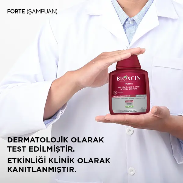 bioxcin forte yoğun saç dökülmesine karşı bitkisel şampuan