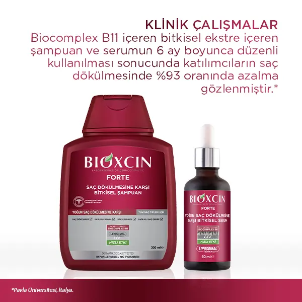 bioxcin forte saç dökülmesi serumu