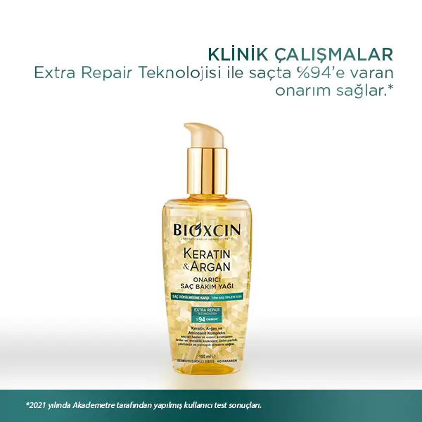 keratin argan saç bakım yağı