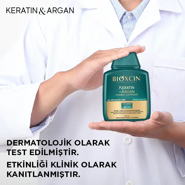 keratin argan şampuan