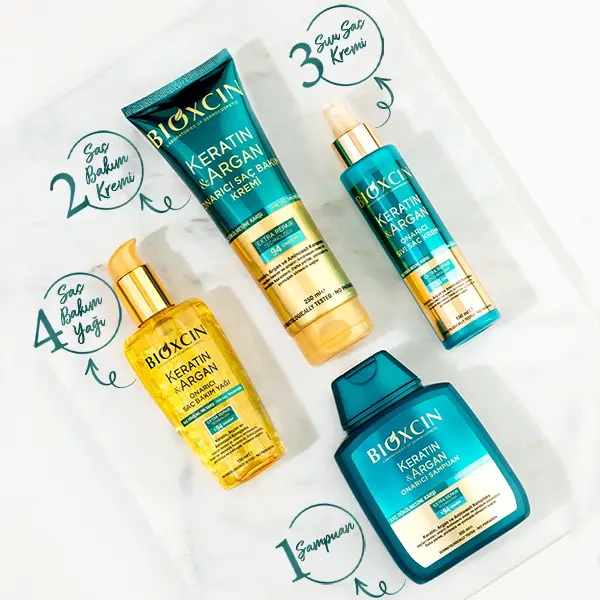 keratin argan şampuan