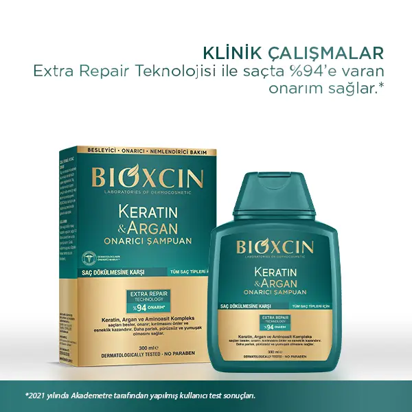 keratin argan şampuan