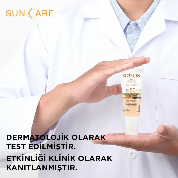 kuru normal ciltler için renkli güneş kremi