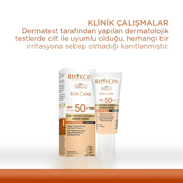 kuru normal ciltler için renkli güneş kremi