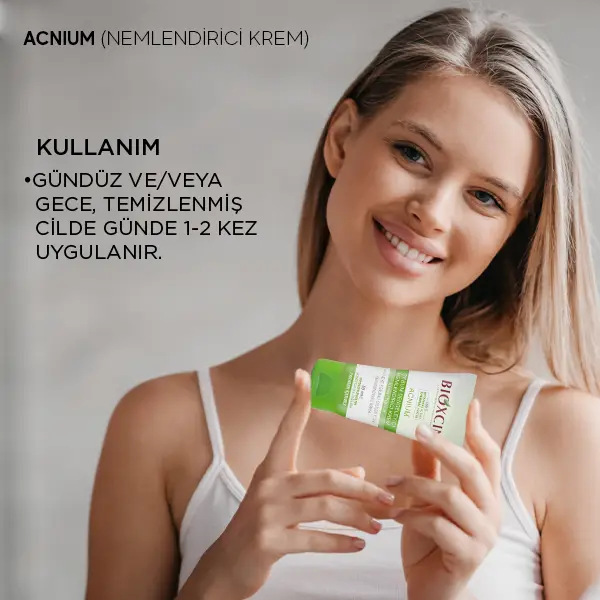 bioxcin acnium sebum dengeleyici nemlendirici krem