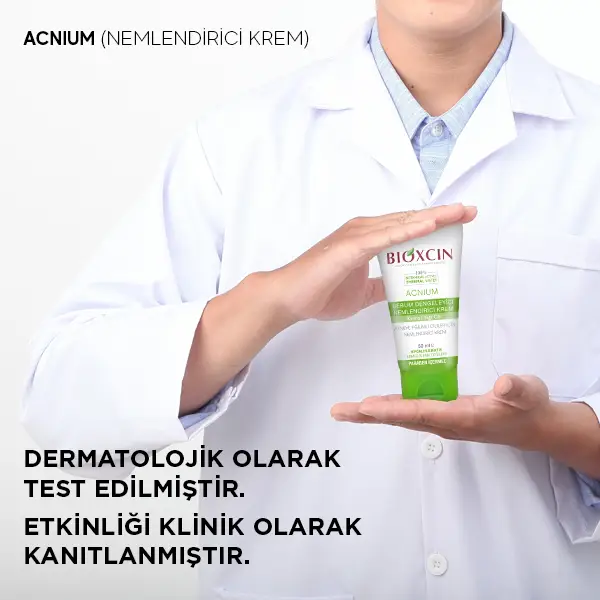 bioxcin acnium sebum dengeleyici nemlendirici krem