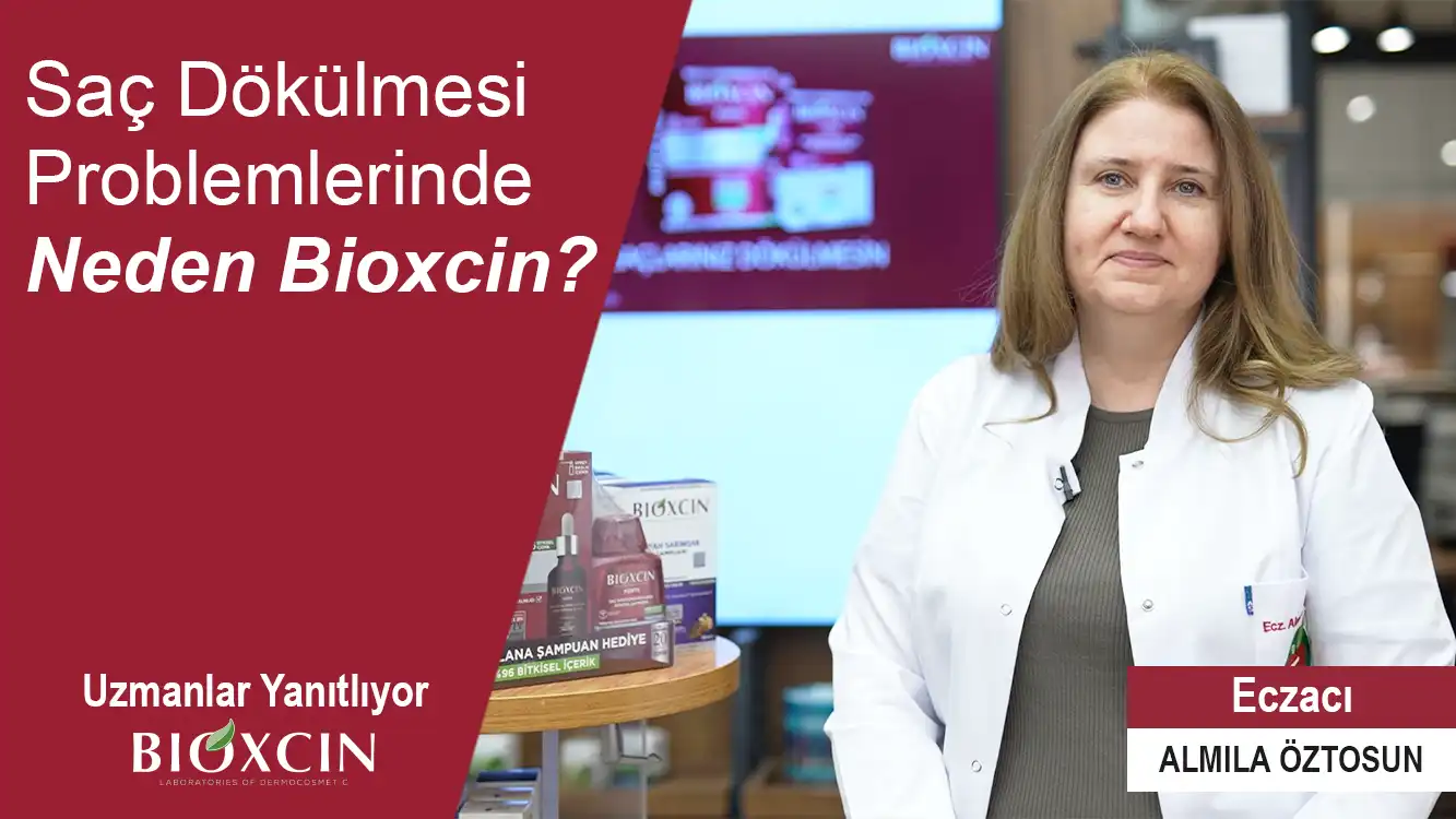 saç dökülmesi için neden bioxcin