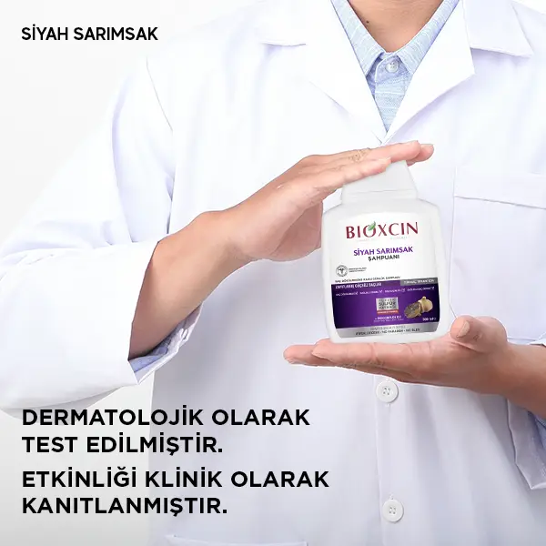 bioxcin siyah sarımsaklı şampuan