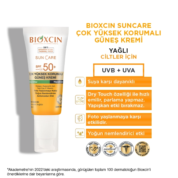 yağlı ciltler için güneş kremi