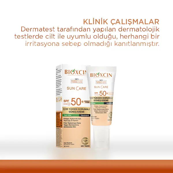 yağlı ciltler için renkli güneş kremi