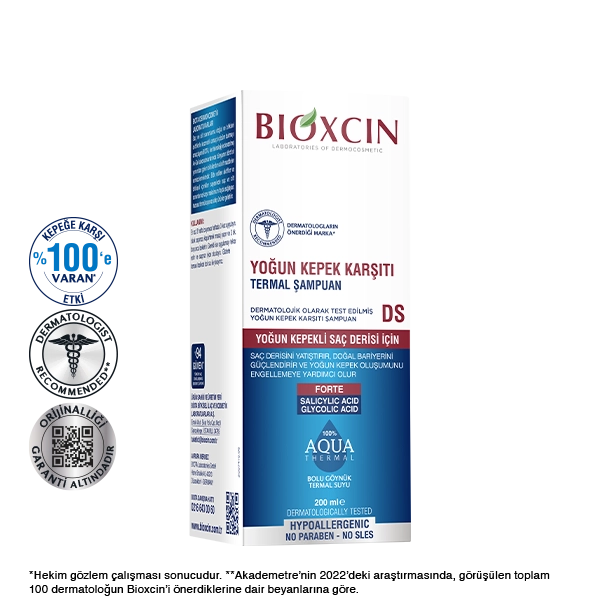 Bioxcin Yoğun Kepek Karşıtı Şampuan